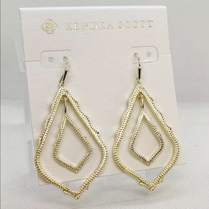 Kendra Scott Simon Gold Drop Earrings